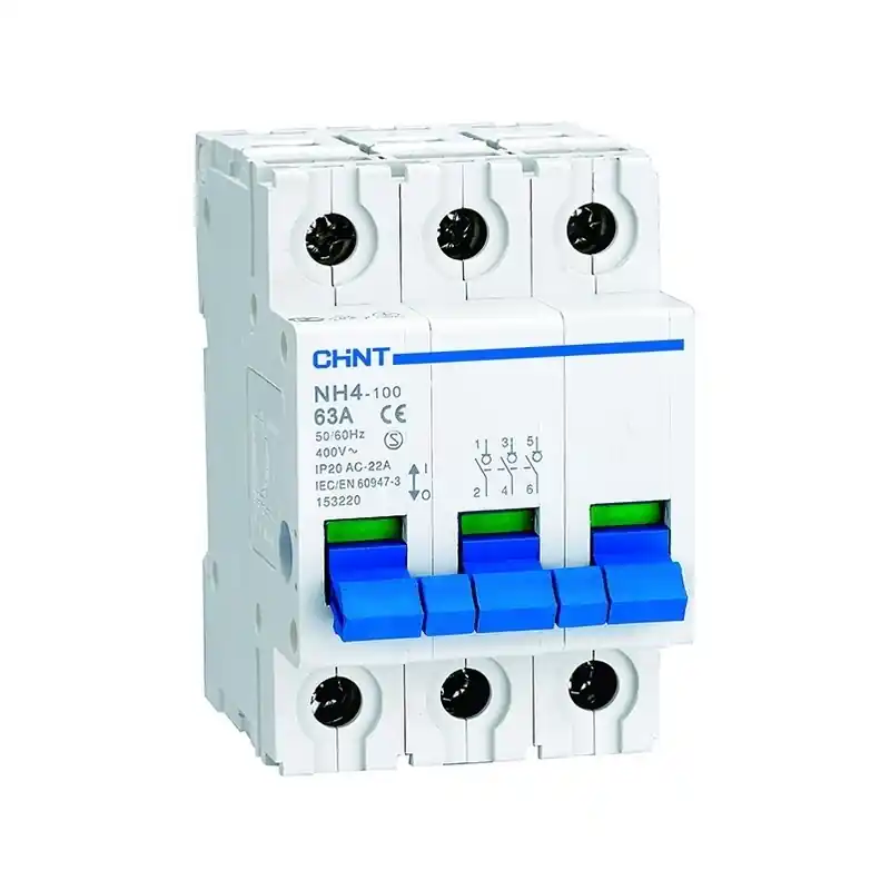 interruttore di manovra sezionatore 100a 3 poli chint 80308 398042 Prezzo Conveniente