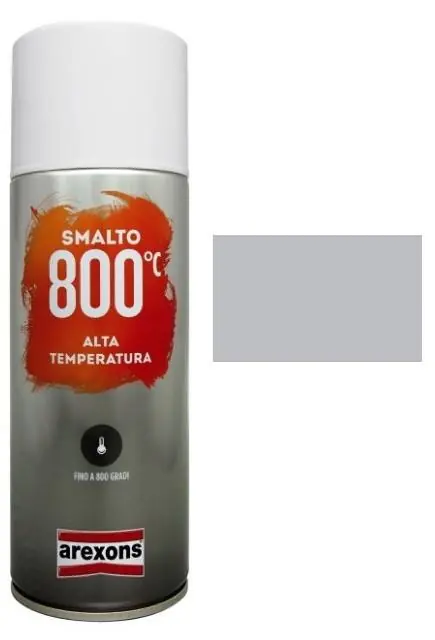 Smalto spray 400ml Alta Temperatura 800° Alluminio Offerta