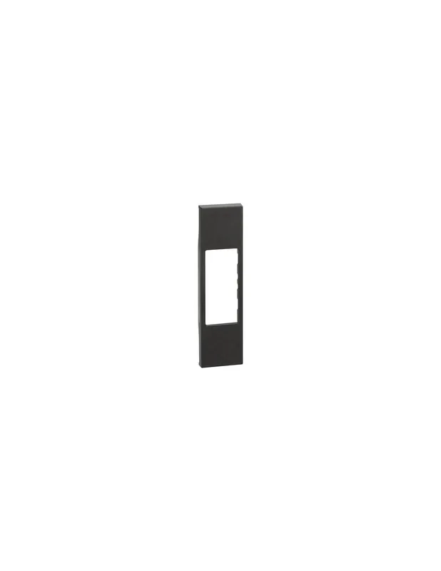 Subito Disponibile Cover rj11/45 a/v e lampada di sicurezza 1modulo nero
