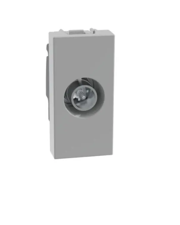 Presa TV Bticino MatixGo diretta 1 modulo grigio - JG4202D Solo Oggi