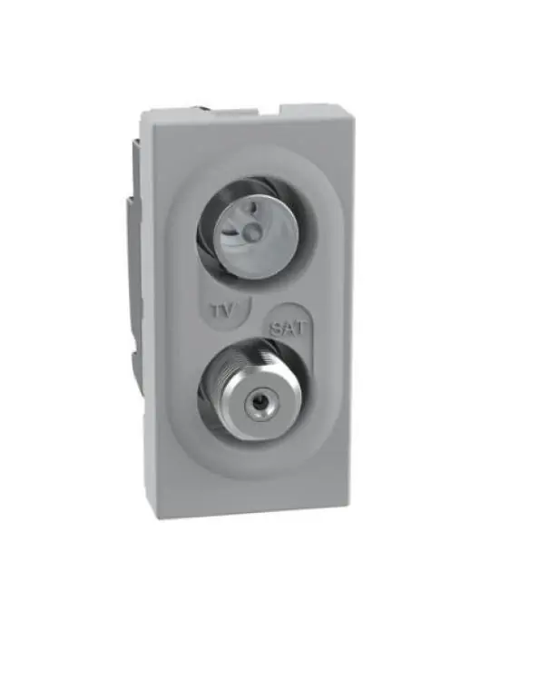 Offerta Lampo Presa Tv Sat Bticino MatixGo diretta 1 modulo grigio - JG4214D