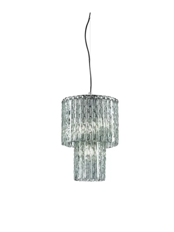Lampadario moderno in cristallo verde a 3 luci luxury m079 swarovsky Novità