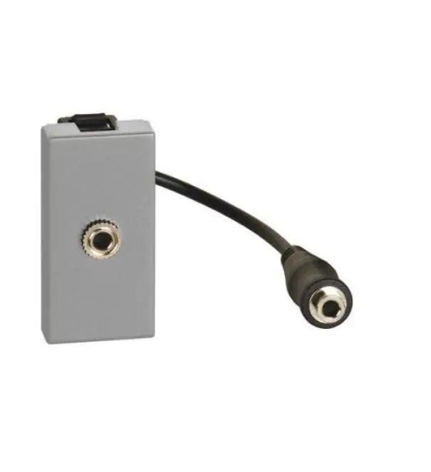 Compra Adesso Connettore Bticino MatixGo jack 3,5 grigio - JG4280