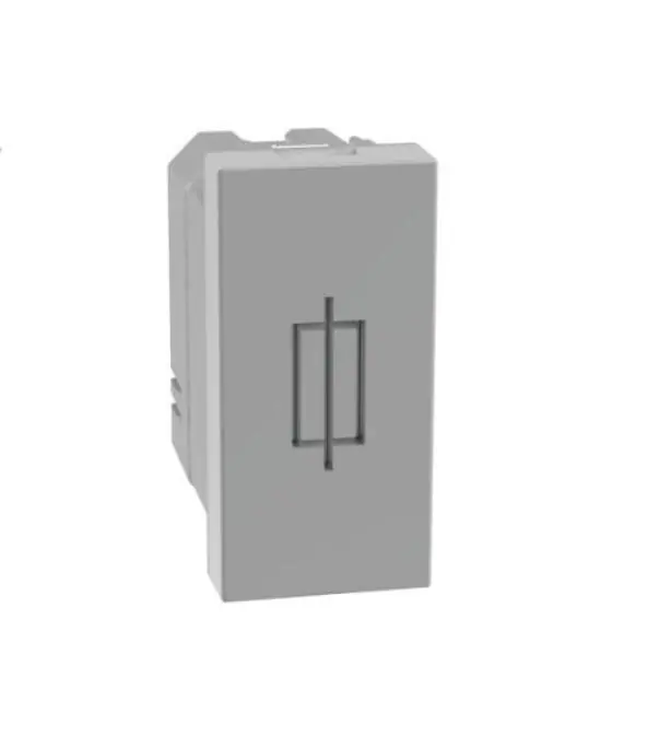 Portafusibile Bticino MatixGo 10A 1 modulo grigio - JG4321 Esclusivo