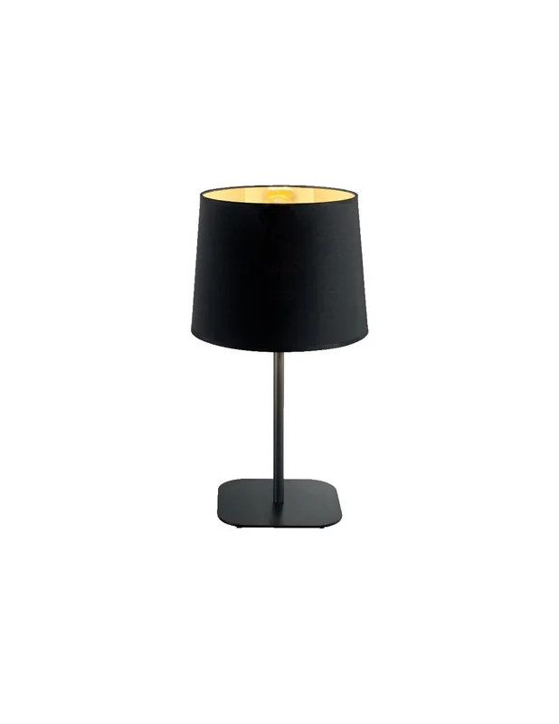 Ideal Lux Nordik TL1 lampada da comodino moderna color nero E27 60W Compra Adesso