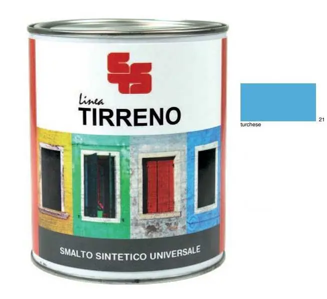Più Venduto TIRRENO SMALTO SINTETICO TURCHESE 750ml