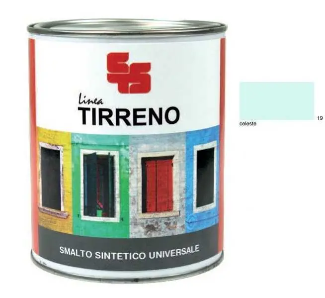 Nuovo Arrivo TIRRENO SMALTO SINTETICO CELESTE 750ml