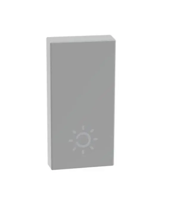 Pagamento Sicuro Copritasto Bticino MatixGo comando lampada 1 modulo AX grigio - JG4916A
