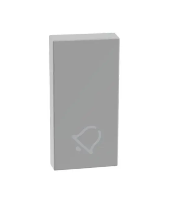 Ultima Occasione Copritasto Bticino MatixGo comando campanello 1 modulo AX grigio - JG4916D