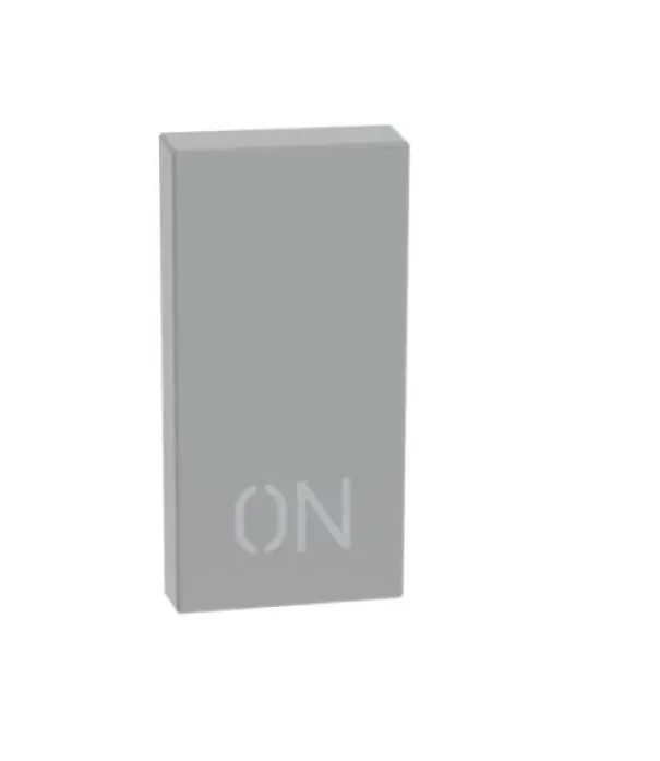 Copritasto Bticino MatixGo comando On 1 modulo AX grigio - JG4916M Scelto Dai Clienti