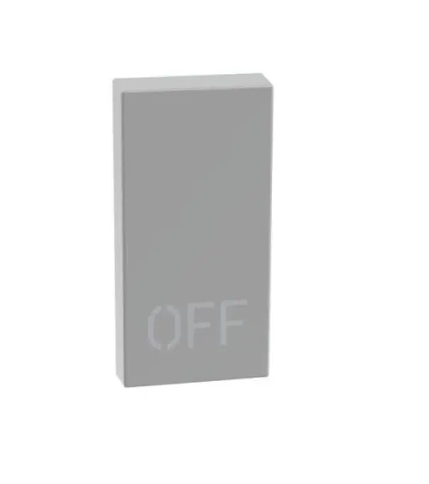 Copritasto Bticino MatixGo comando Off 1 modulo AX grigio - JG4916N Acquista Ora