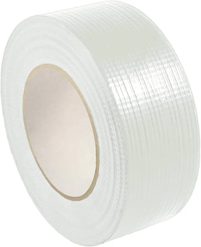 Nastro americano nastro adesivo telato rinforzato universale mm 50x25 mt BIANCO Offerta