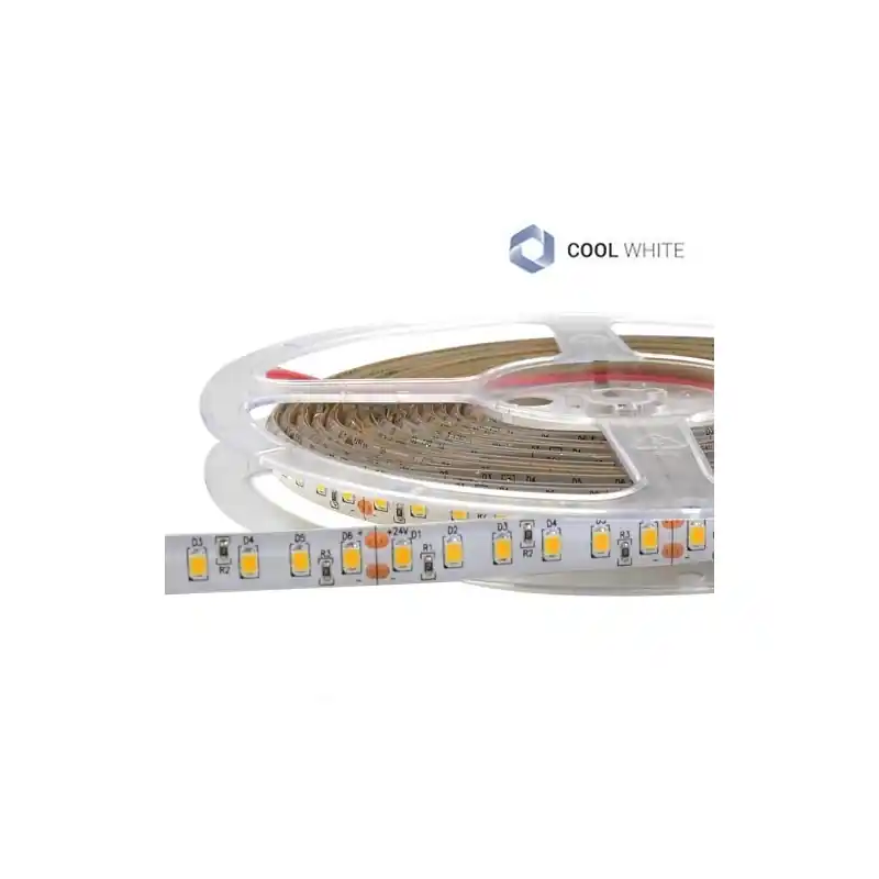 strip striscia led hc70090 24v ip65 90w 18w al metro luminosa cri90 luce fredda bobina 5 metri 6795 Promo Stagionale