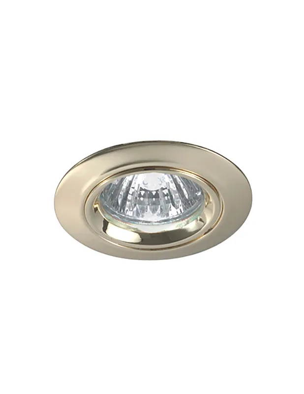 Rossini Thera 5128 faretto incasso GU10 foro 68 mm - Oro lucido Compra Online