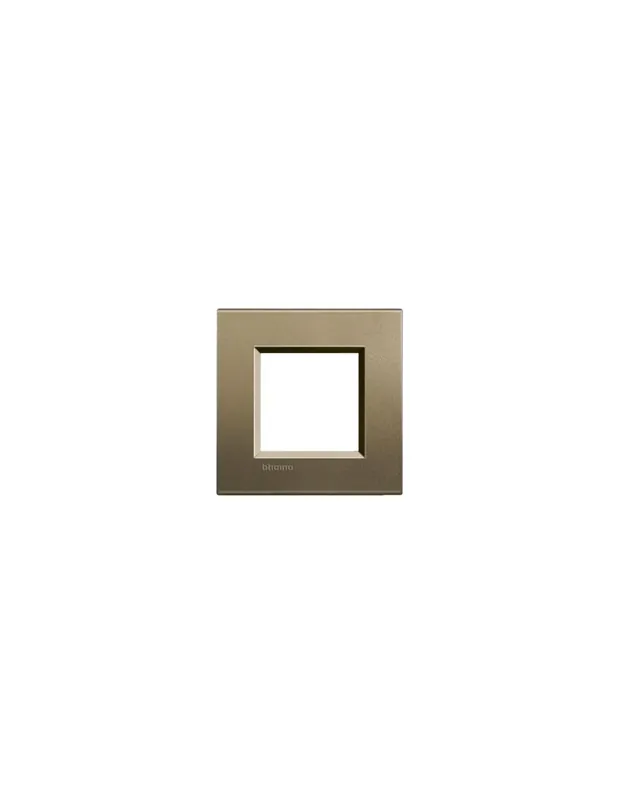 Miglior Prezzo Placca quadra square Living Light 2 posti Bticino