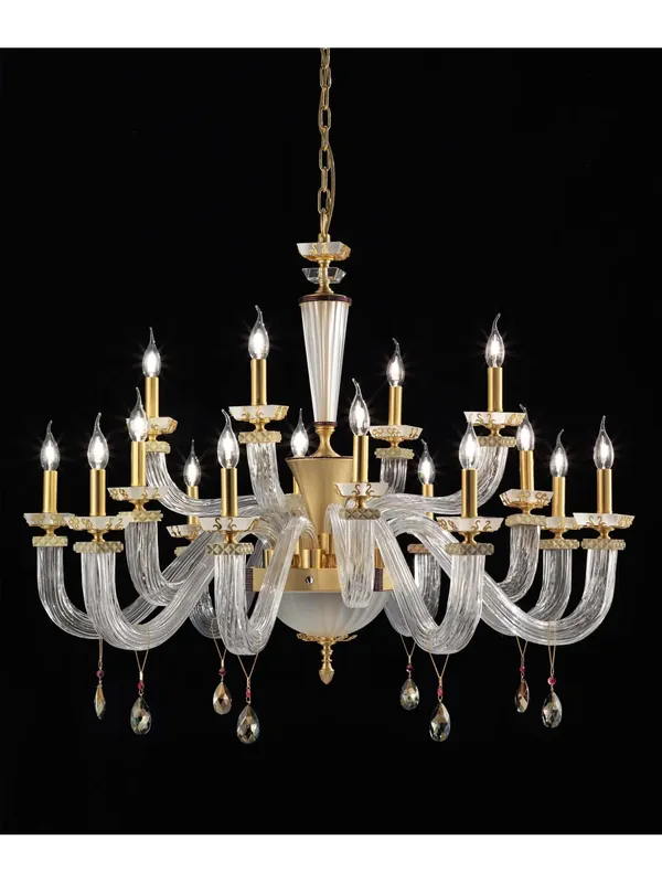 Lampadario classico lusso cristallo a 16 luci luxury m026 swarovsky Prezzo Scontato