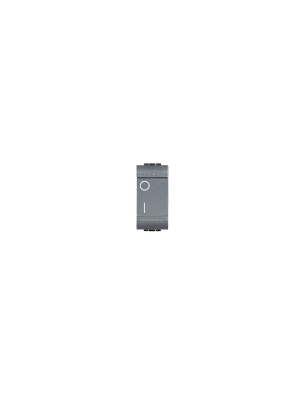 Interruttore bipolare living international 2p 16a 1m antracite ticino Sconto