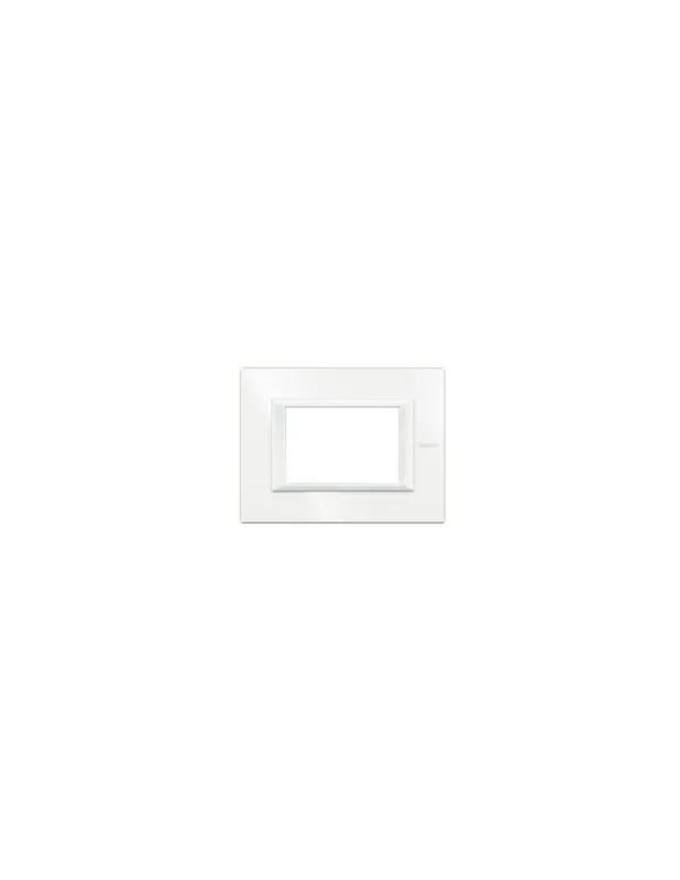 Solo Oggi Placca Axolute 3 posti colore bianco Bticino HA4803HD