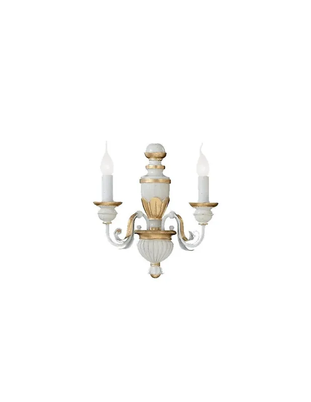 Occasione Ideal Lux Firenze AP2 lampada applique in stile classico E14 40W