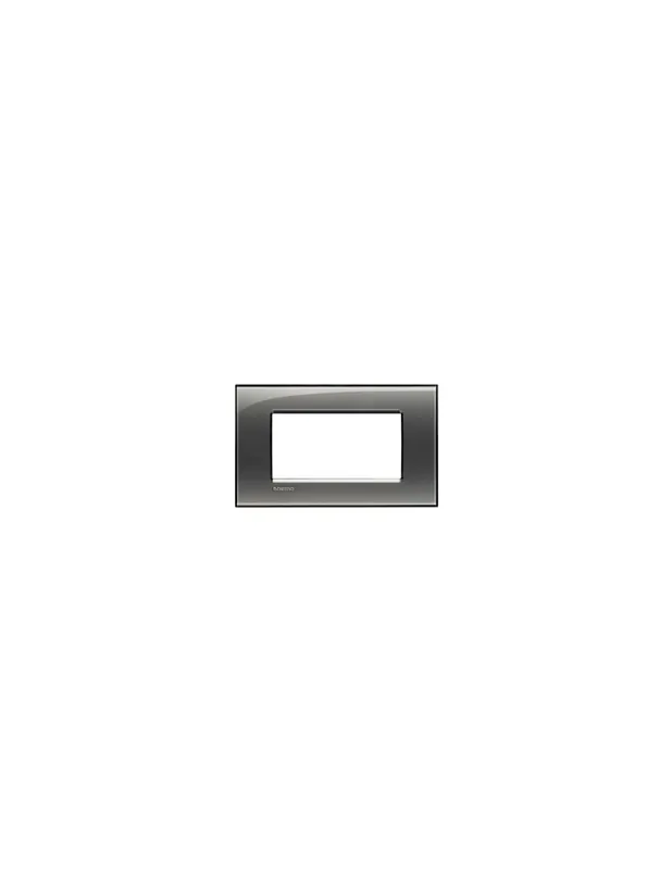 Affare Placca Living Light 4p fumo di londra LNA4804KF Bticino