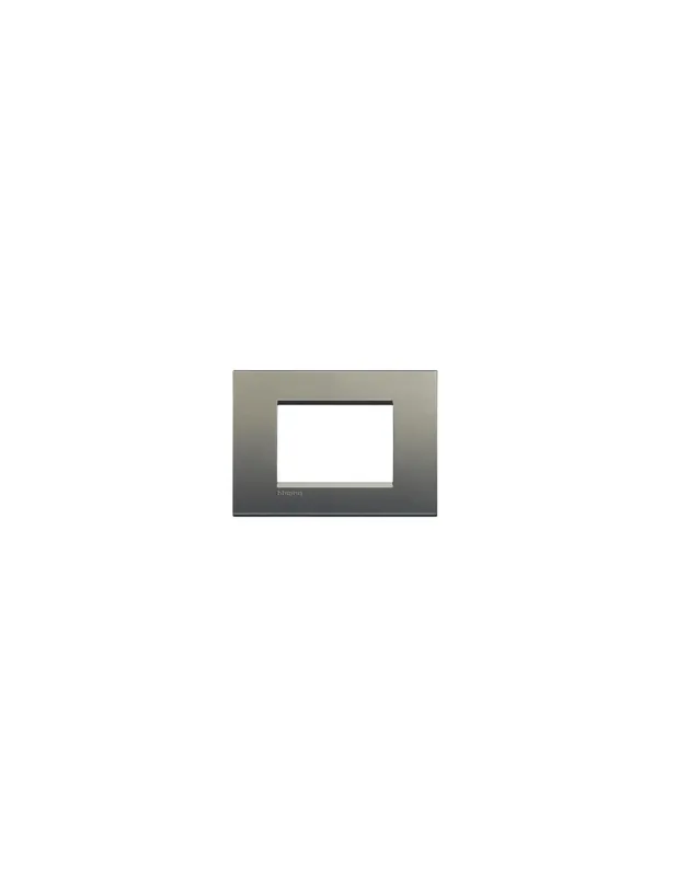 Subito Disponibile Placca Living Light 3p quadra avenue metallo Bticino