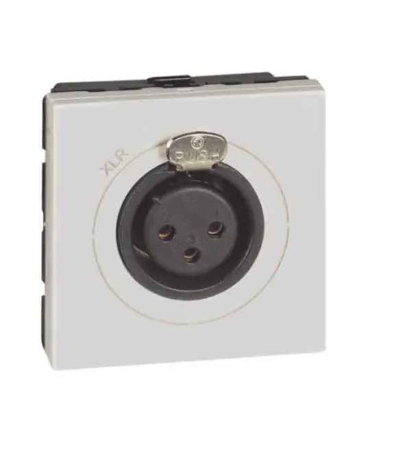 Miglior Prezzo Connettore audio Bticino MatixGo XRL 3 pin F 2 moduli bianco - JW4295