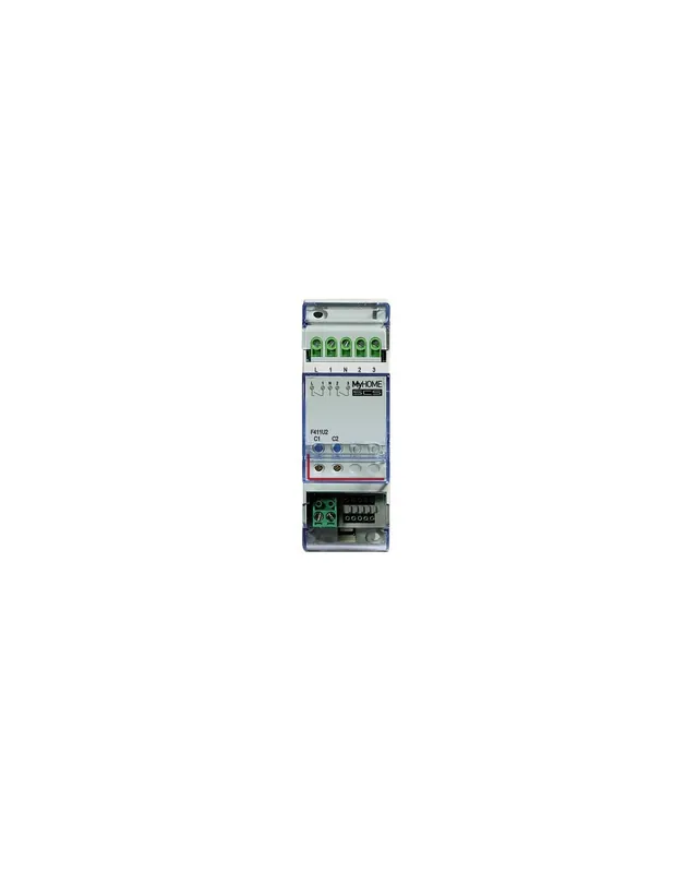 Occasione Imperdibile Attuatore a 2 rele 2 moduli din bus per lampade led e fluorescenti Bticino