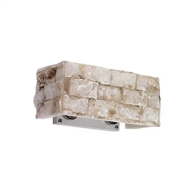 ideal lux carrara ap2 lampada a parete 2 luci applique retro‘ IDEAL LUX 018775 Reso Gratuito