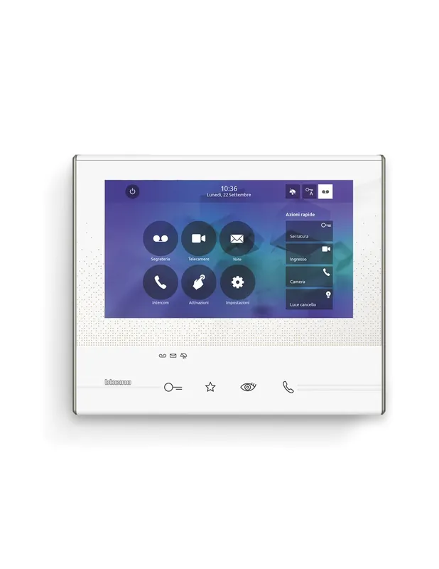 Classe 300 videocitofono 2 fili con teleloop e display lcd touch 7 Direttamente Dal Produttore