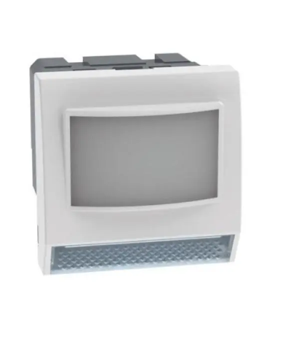 Lampada segnapasso + IR Bticino MatixGo 2 moduli bianco - JW4382IR Nuova Collezione