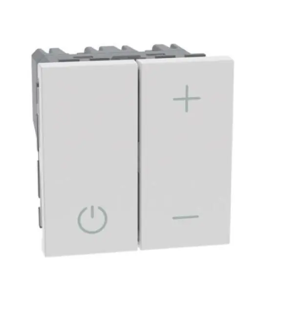 Must-Have Dimmer a pulsane Bticino MatixGo uscita 0-10V 2 moduli bianco - JW4410