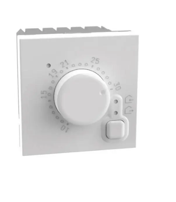 Saldi Termostato elettronico Bticino MatixGo 230V 2 moduli bianco - JW4441