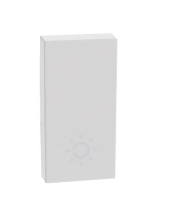 Copritasto Bticino MatixGo comando lampada 1 modulo bianco - JW4915A Occasione Imperdibile