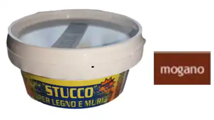 Scelto Dai Clienti Stucco pronto in pasta per legno e muro per interni 250g - Mogano