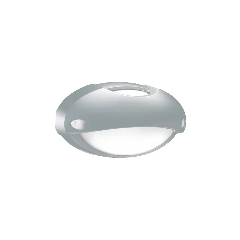 Nuovo Arrivo lombardo plafoniera airy top ov 300 e27 grigio ip54 lombardo lb8232g