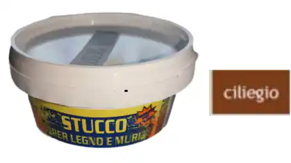 Stucco pronto in pasta per legno e muro per interni 250g - Ciliegio Nuovo Arrivo