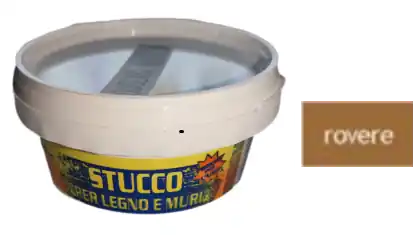 Bestseller Stucco pronto in pasta per legno e muro per interni 250g - Rovere