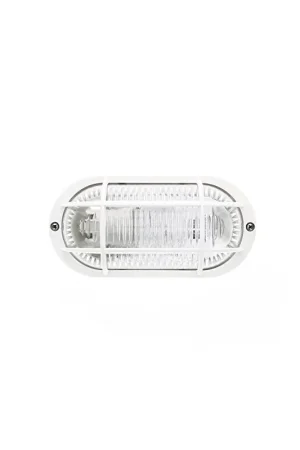 Promozione lombardo tartaruga ov 200 con gabbia e27 bianco ip44 lombardo lb44121