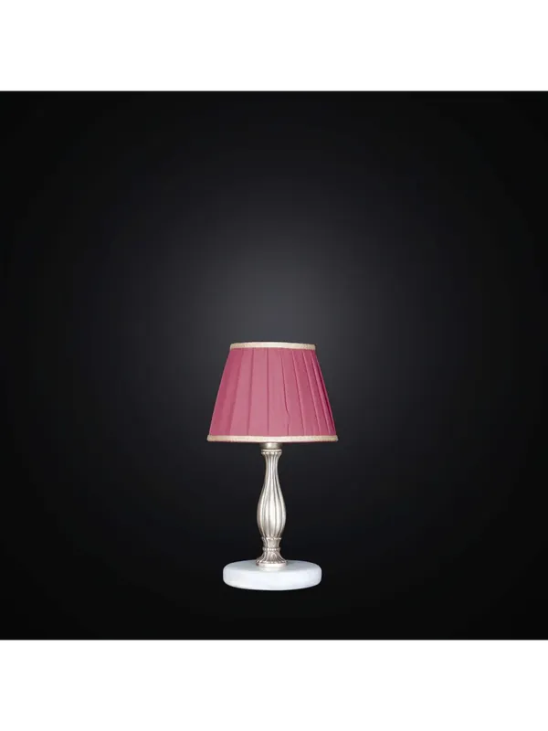 Offerta Lumetto classico in ottone con base in marmo e paralume a 1 luce BGA 2469/lp