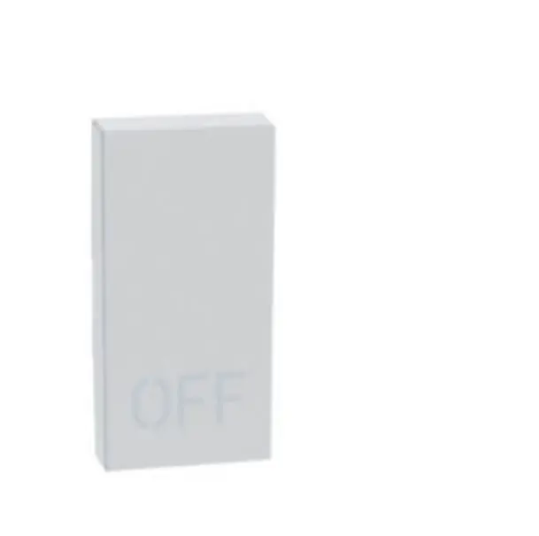 Prezzo Di Fabbrica Cover Bticino MatixGo comando Off 1 modulo AX bianco - JW4916N