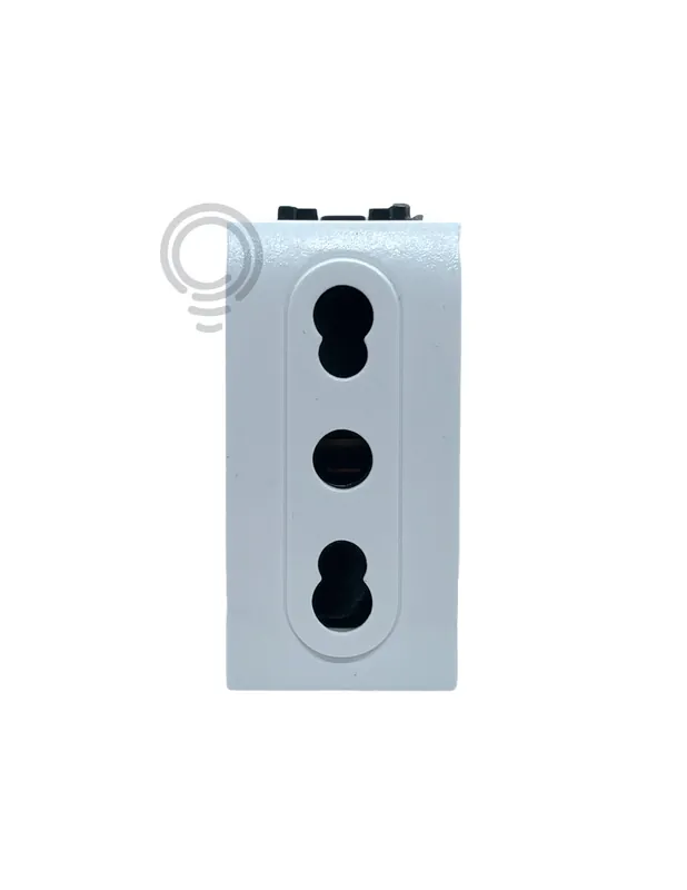 Presa elettrica bivalente sicurezza 10/16a elettrocanali mjlife living bianco ecl4045wh Nuovo Arrivo