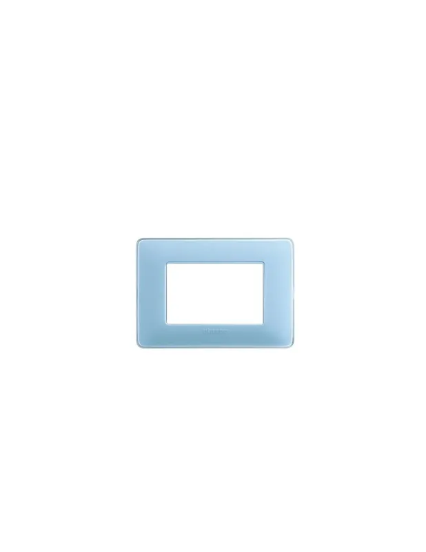 Placca 3posti colore turchese serie Matix AM4803CAR Bticino Subito Disponibile