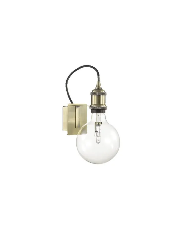 Ideal Lux Frida AP1applique classica da parete in metallo E27 60W Affare
