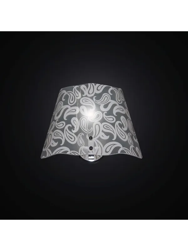 Applique moderno design vetro fusione a 1 luce BGA 2370/am Pagamento Sicuro