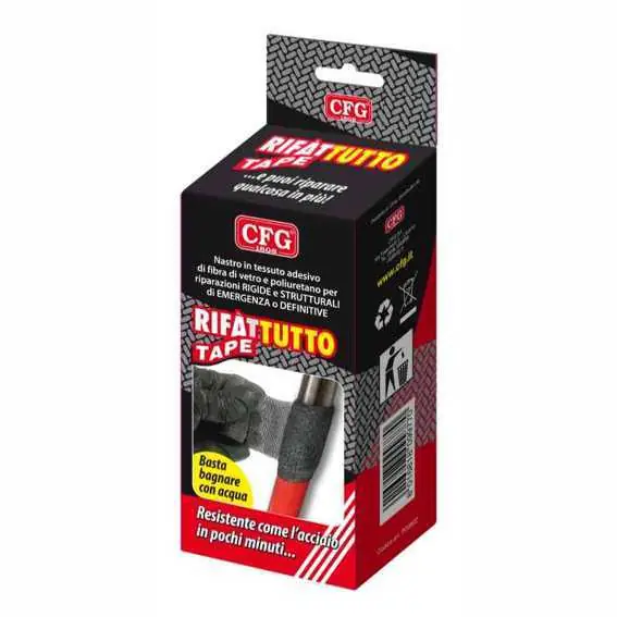 Ultimissimo Modello NASTRO ADESIVO PER RIPARAZIONI RIFATTUTTO 5x125cm