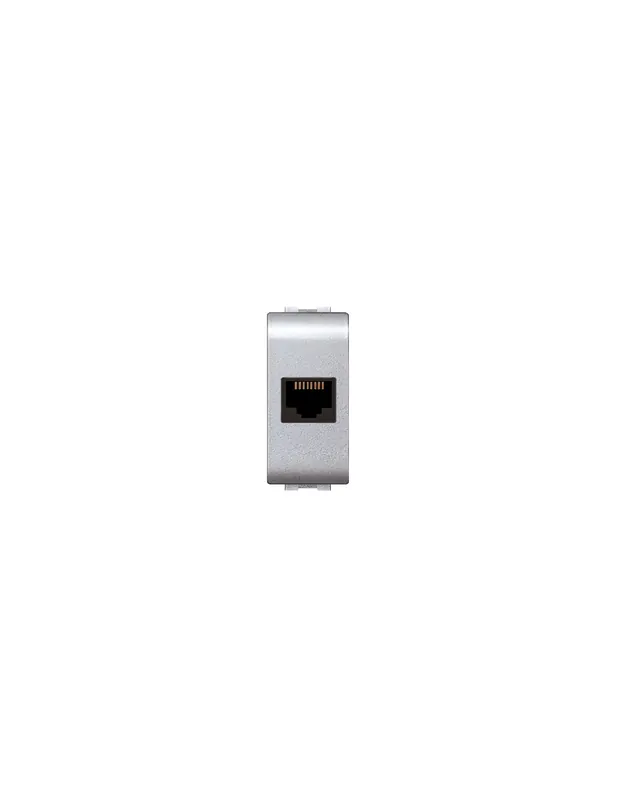 Prezzo Di Fabbrica Presa telefonica rg11 cat5 6/4 living my life 4084tec elettrocanali