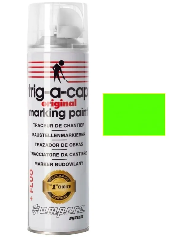 Non Perdere Smalto spray Tracciatore fluorescente MARKER PAINT 500ml VERDE