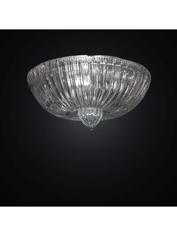 Plafoniera classica in cristallo trasparente a 3 luci BGA 2401/pl40 Ordina Subito