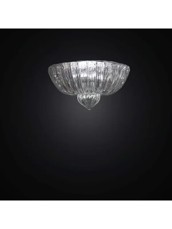 Plafoniera classica in cristallo trasparente a 2 luci BGA 2401/pl30 Direttamente Dal Produttore