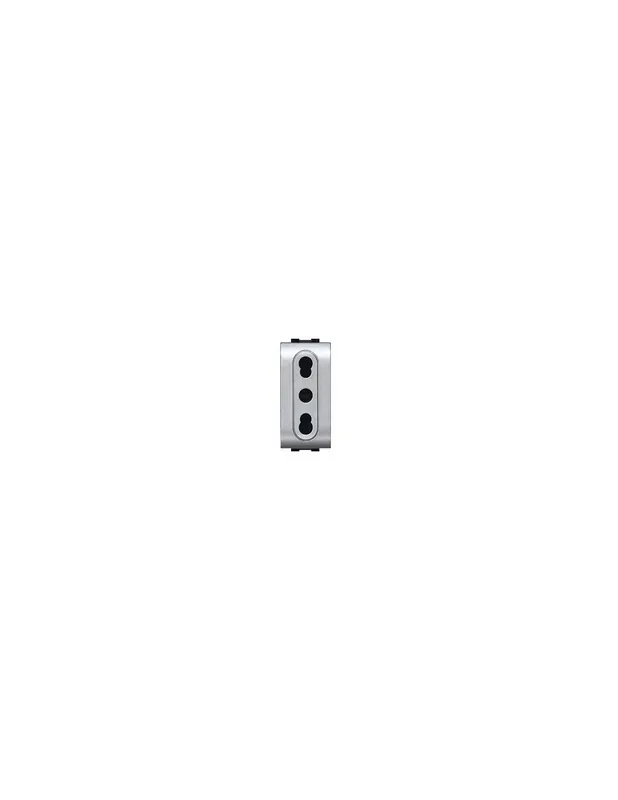 Presa italiana elettrica bivalente sicurezza 10/16a elettrocanali mjlife living ecl4045tec Occasione